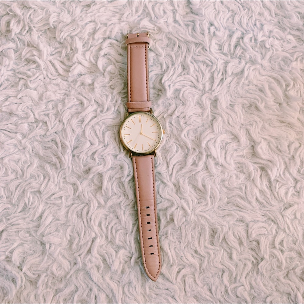 Light Pink Rose Gold Watch